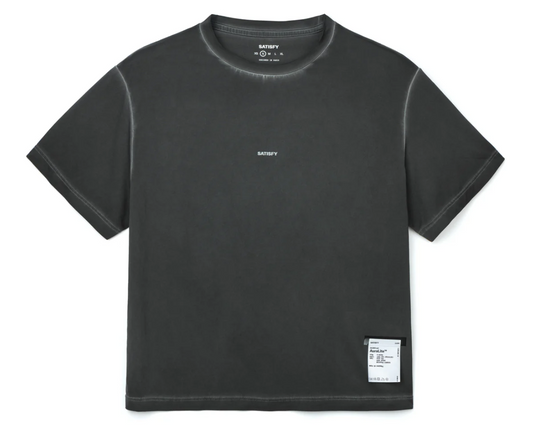 Satisfy AuraLite Tee - Pigment Black