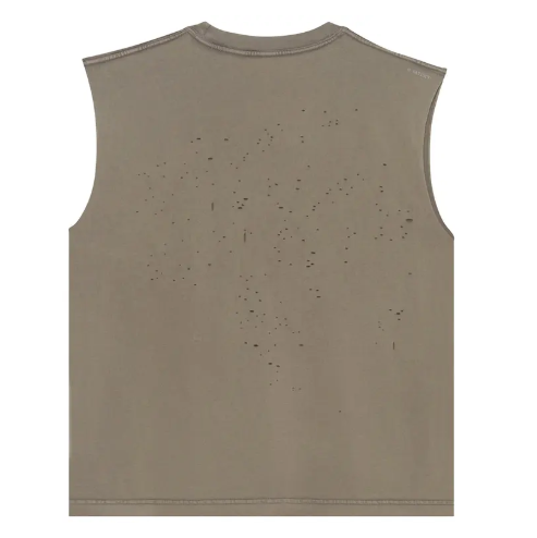 Satisfy Mothtech Muscle Tee - Aged Falcon