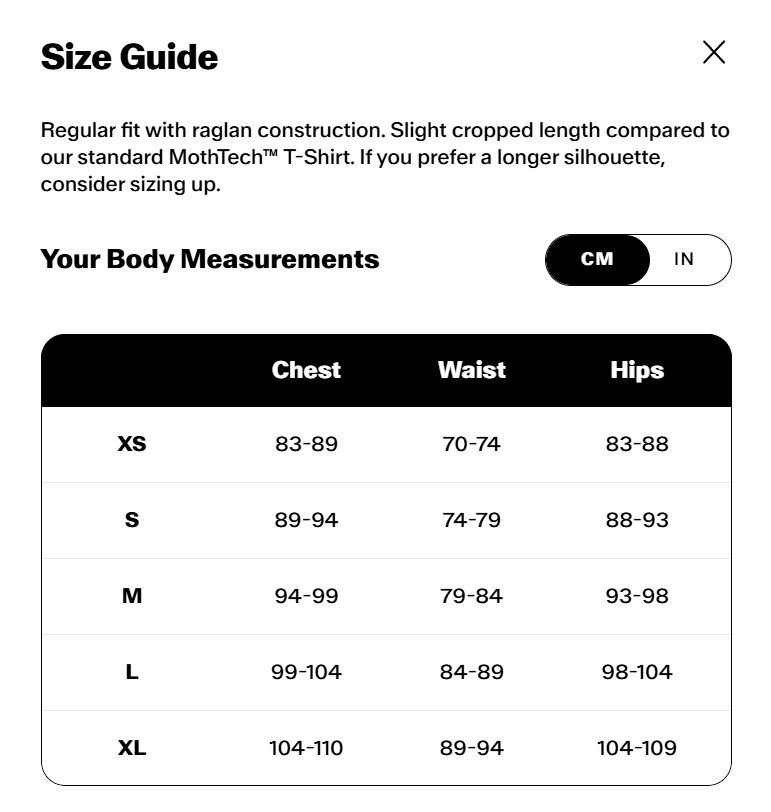 Satisfy Mothtech Tee Baseball Running Thunder - Off White Aged Black