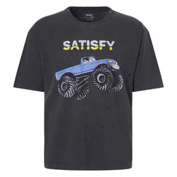 Satisfy Mothtech Tee Monster Truck Ests Aged Black