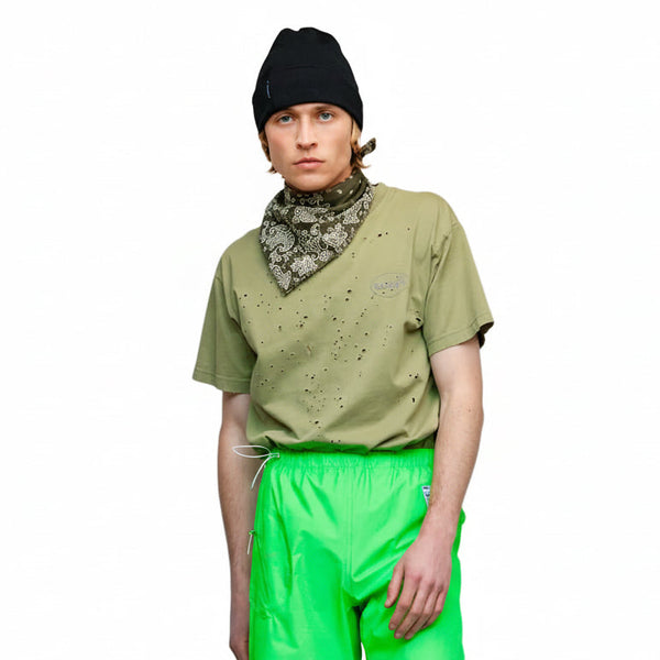 Satisfy Mothtech Tee - Mosstone