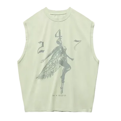 247 Represent Fallen Angel Tank - Fern