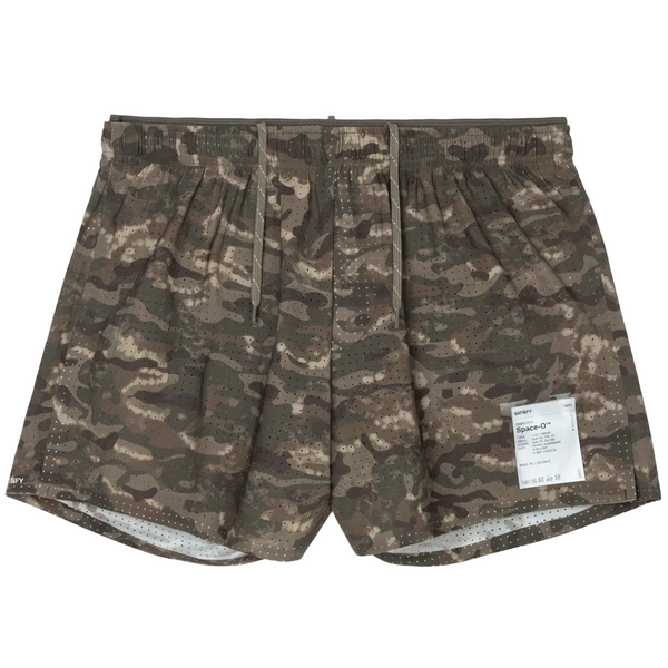 Satisfy SpaceO 2.5" Shorts - Overland Trek Camo