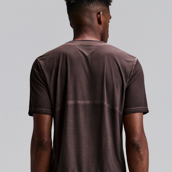 Bandit Men's Friosoft™  Perforated Box Tee - ESPRESSO