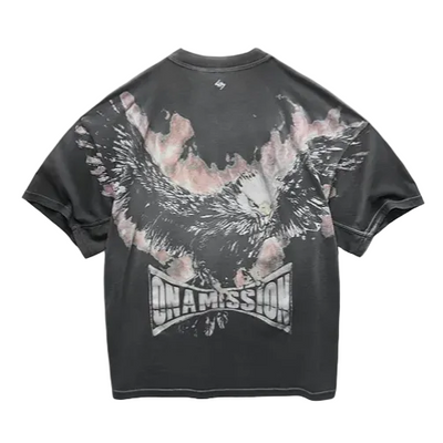 247 Represent Ignite Oversized Tee - Stained Black