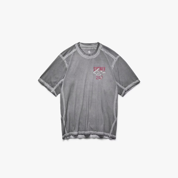247 Represent Sydney Race Tee - Washed Grey