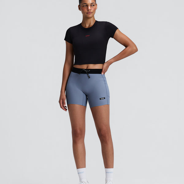 Bandit Women's Vituccia™ Cropped Performance Tee - Black