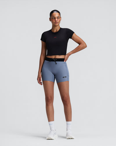 Bandit Women's Vituccia™ Cropped Performance Tee - Black