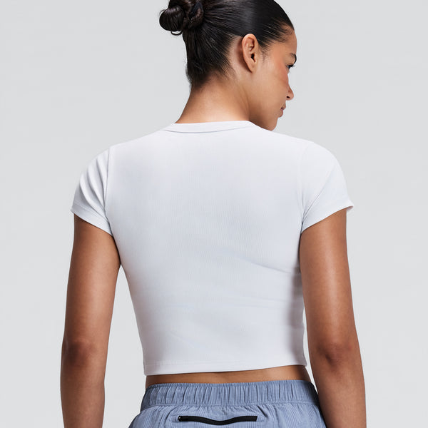 Bandit Women's Vituccia™ Cropped Performance Tee - White