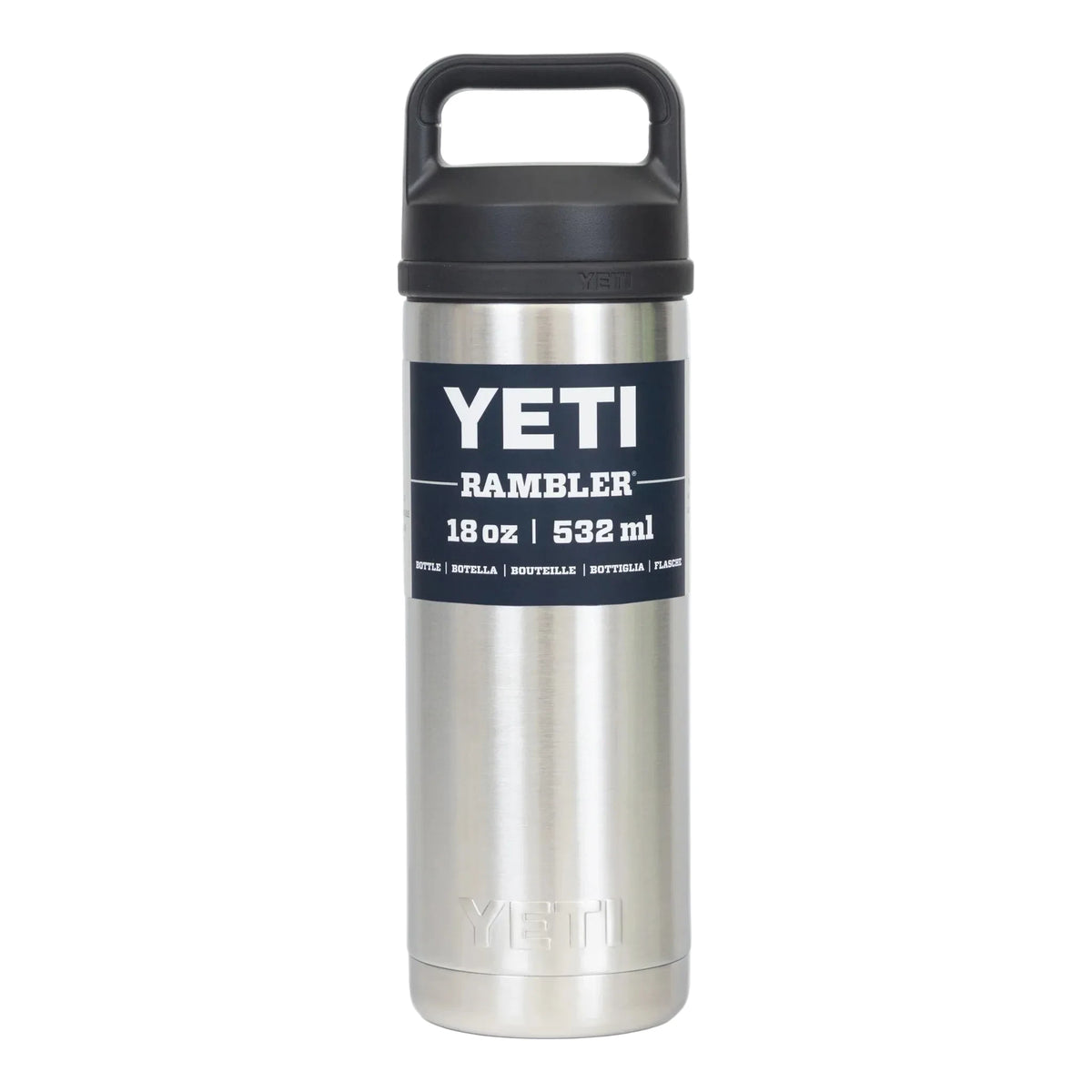 YETI Rambler Chug Cap Bottle 18 Oz - Stainless