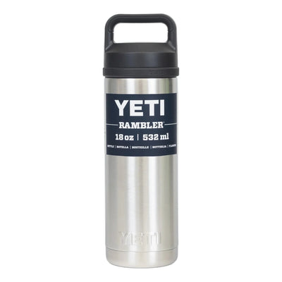 YETI Rambler Chug Cap Bottle 18 Oz - Stainless
