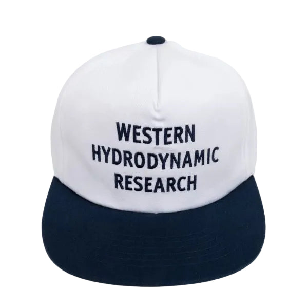Western Hydrodynamic Research WHR 2 Tone Hat - White Navy
