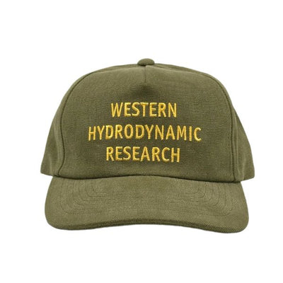 Western Hydrodynamic Research WHR Embroidery Canvas Promo Hat - Drab