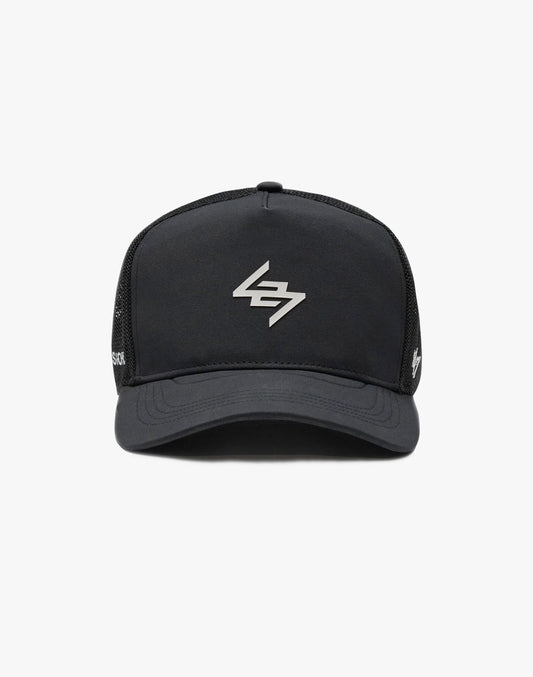 247 x 47 Logo Trucker Cap - Jet Black