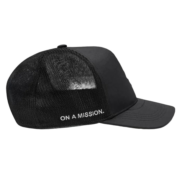 247 x 47 Logo Trucker Cap - Jet Black