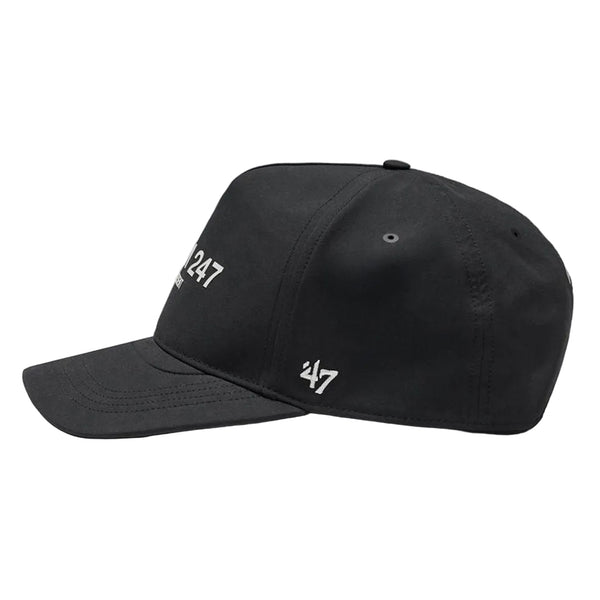 247 x 47 Trucker Cap - Jet Black
