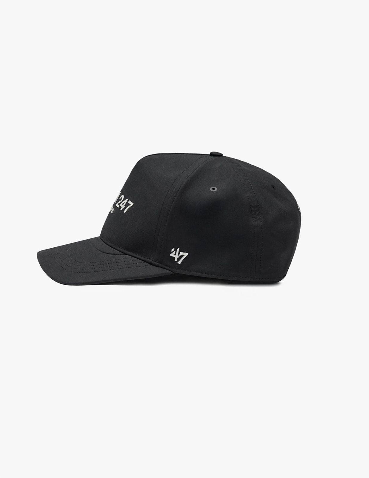 247 x 47 Trucker Cap - Jet Black