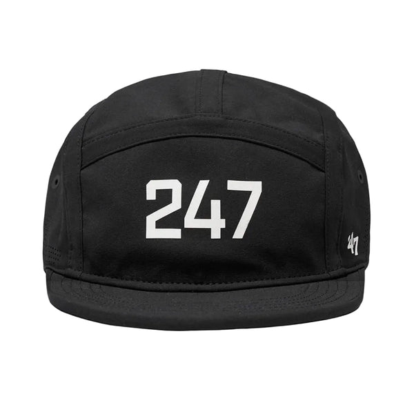 247 x 47 Taped Cap - Jet Black