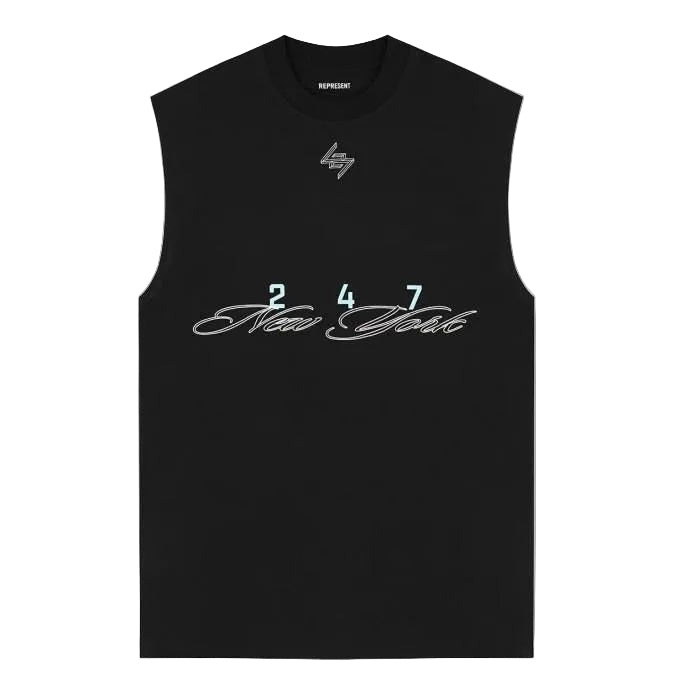 247 Represent NY Marathon Tank - Black