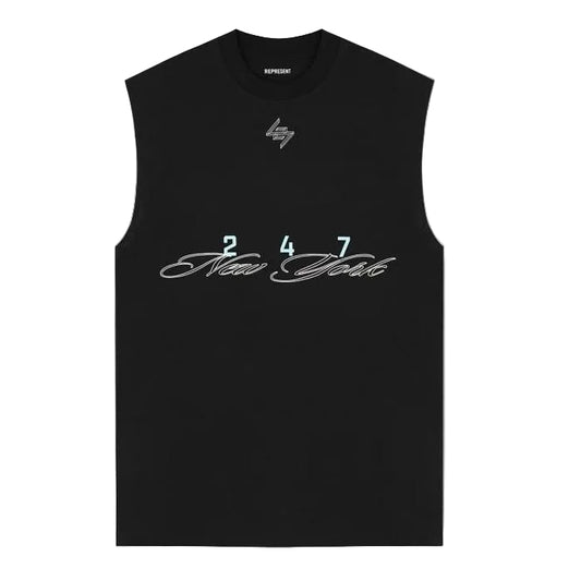 247 Represent NY Marathon Tank - Black