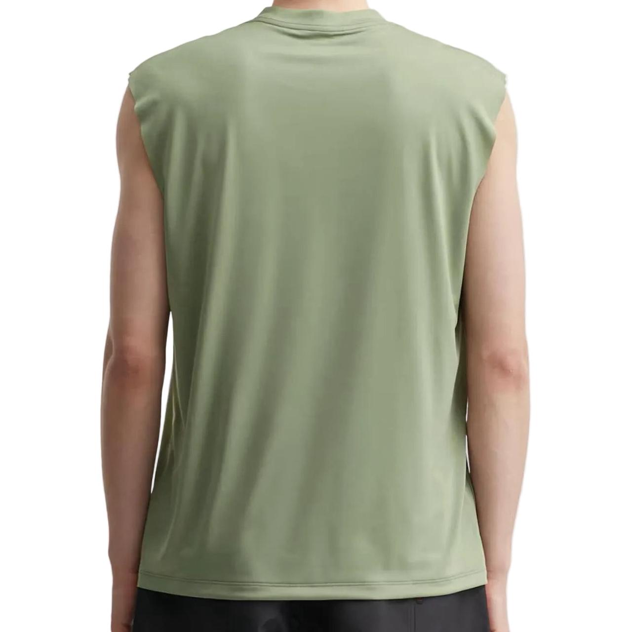 Satisfy Running Auralite Tank SS25 - Oil Green
