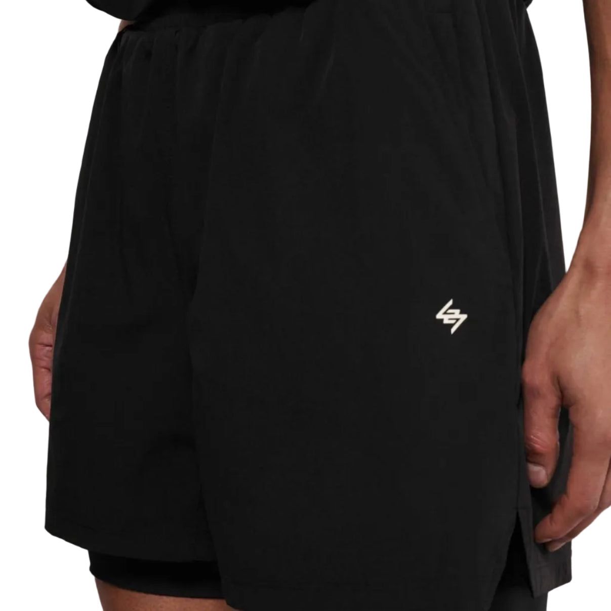 247 Represent 2in1 Shorts - Black