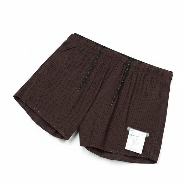 Satisfy SpaceO 2.5" Distance Shorts - Deep Mahogany