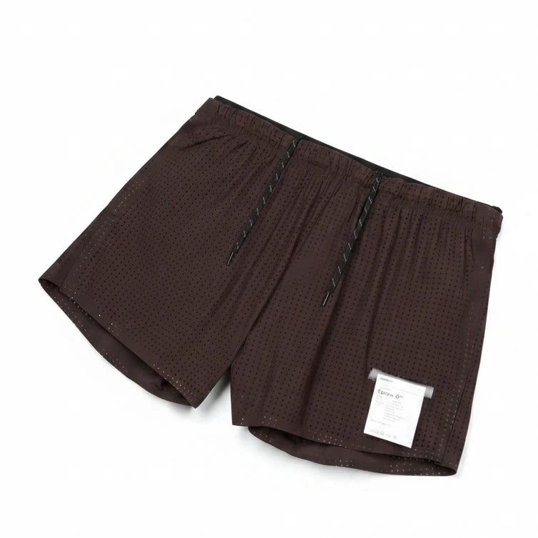 Satisfy SpaceO 2.5" Distance Shorts - Deep Mahogany