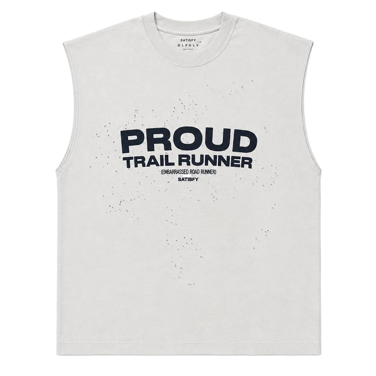 Satisfy Mothtech Tank Proud Trail Running - Aged Ballad Blue
