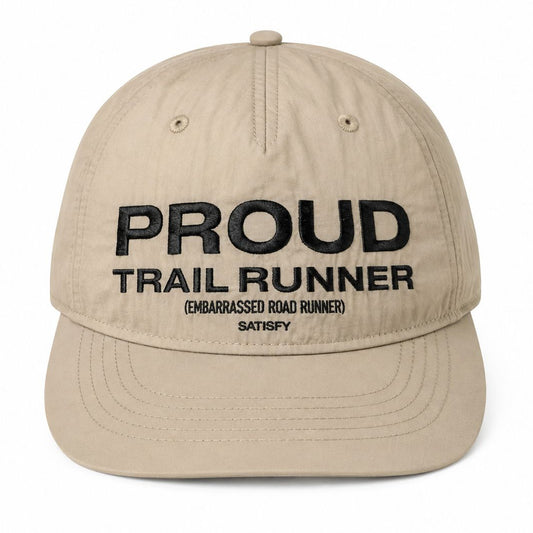 Satisfy Flitesilk 5 Pinch Cap Proud Trail Runner Falcon