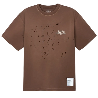 Satisfy Mothtech Tee RCM - Sun Bleached Rocky Road