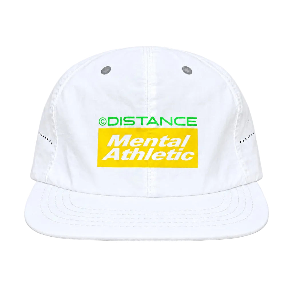 Mental Athletic x Distance Hats - White