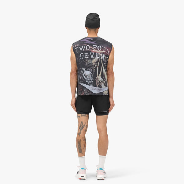 247 Represent x Avenged Sevenfold City Of Evil Tank - Aged Black