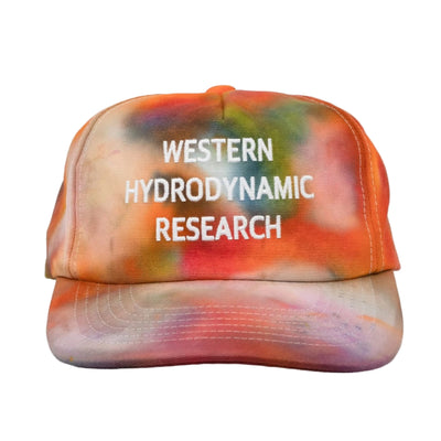 Western Hydrodynamic Research WHR Tie Dye Promo Hat - Orange