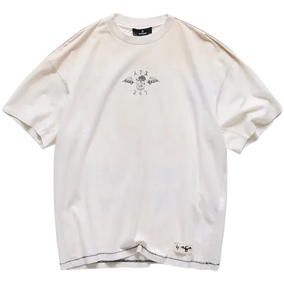 247 Represent Avenged Sevenfold Death Bat tee - Dirty White
