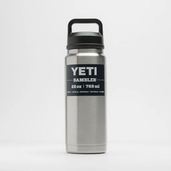 YETI Rambler Chug Cap Bottle 18 Oz - Stainless